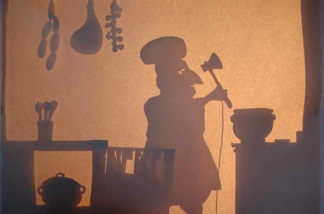 Le cuisinier dans l'ombre